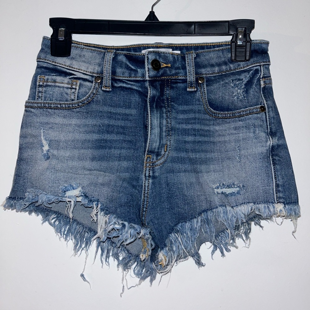 High waisted shorts